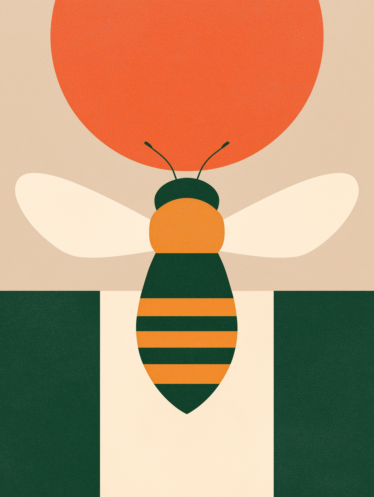 Sun & Stem - Golden Bee