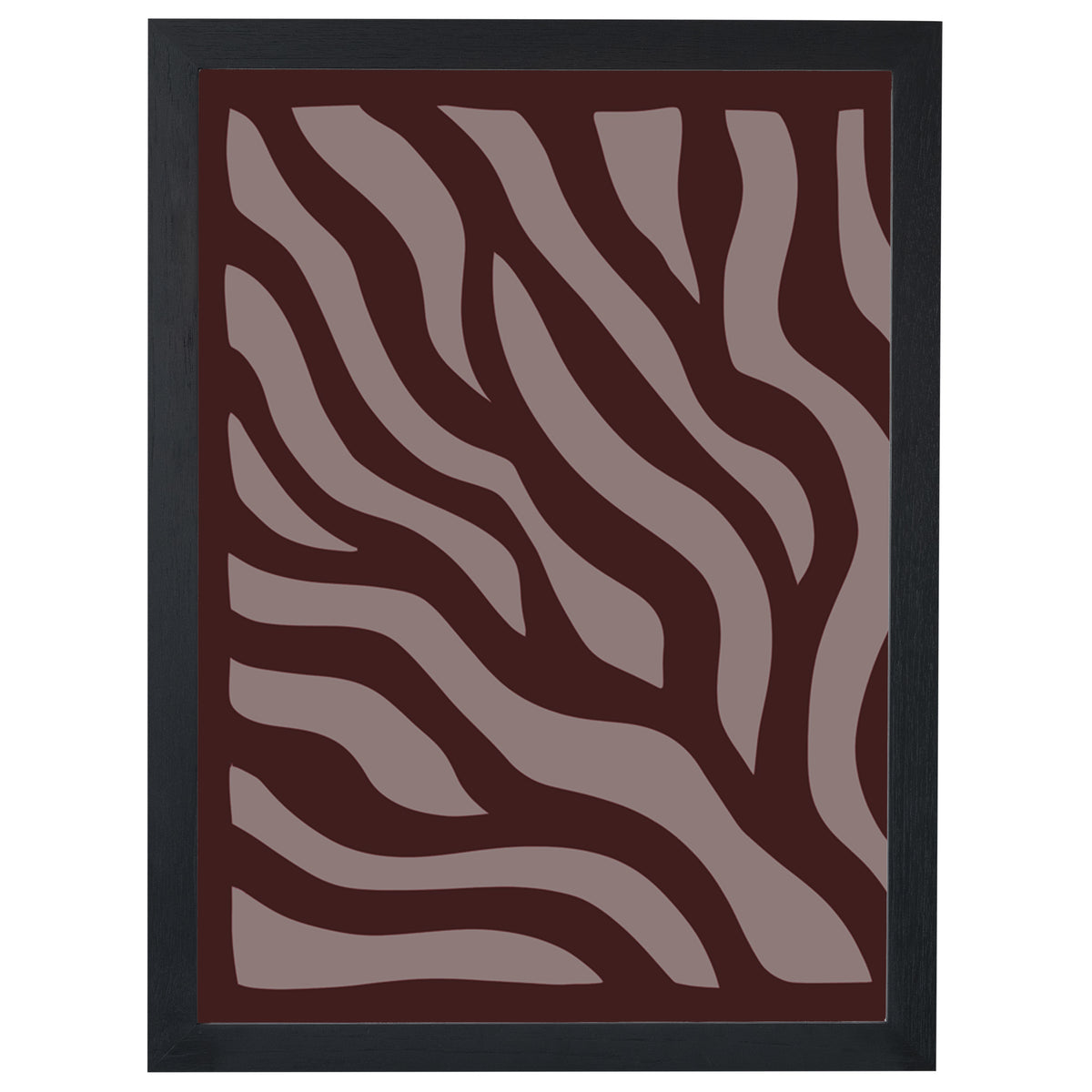 Organic Flow - Burgundy Waves
