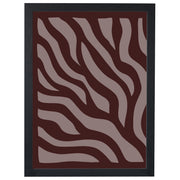 Organic Flow - Burgundy Waves