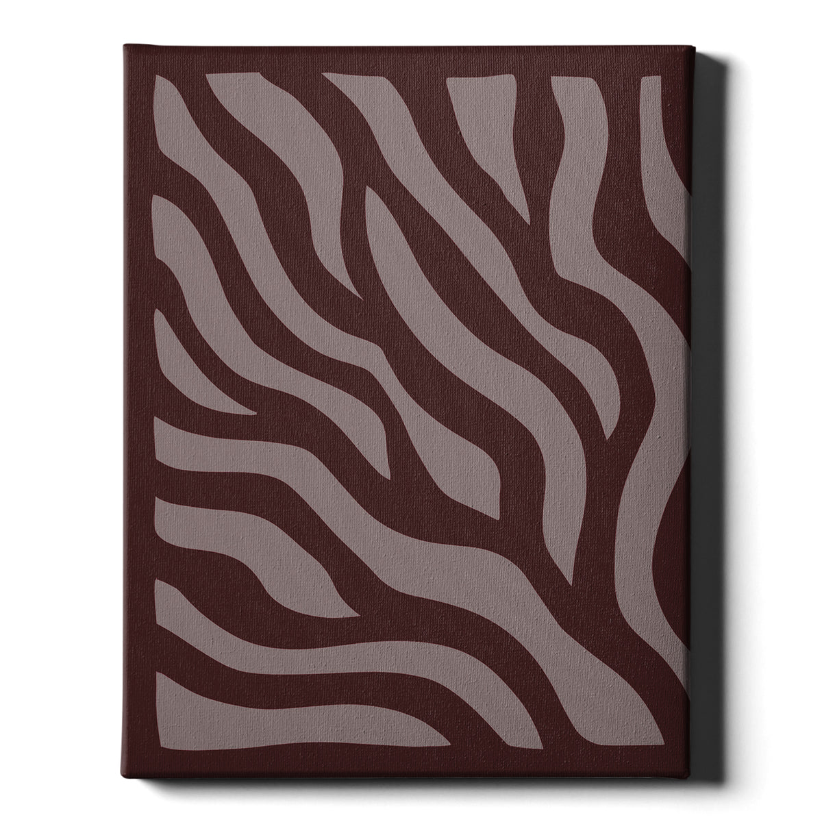 Organic Flow - Burgundy Waves
