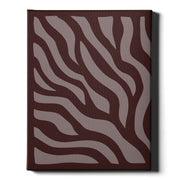 Organic Flow - Burgundy Waves