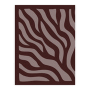 Organic Flow - Burgundy Waves