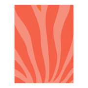 Retro Bloom - Coral Waves