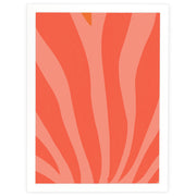 Retro Bloom - Coral Waves