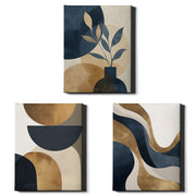 Lunar Forms | Set of 3 Abstract Wall Art Prints