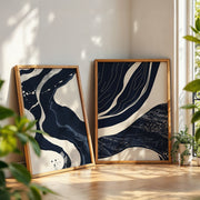Abstract Nocturne 1 | Set of 2 Abstract Prints