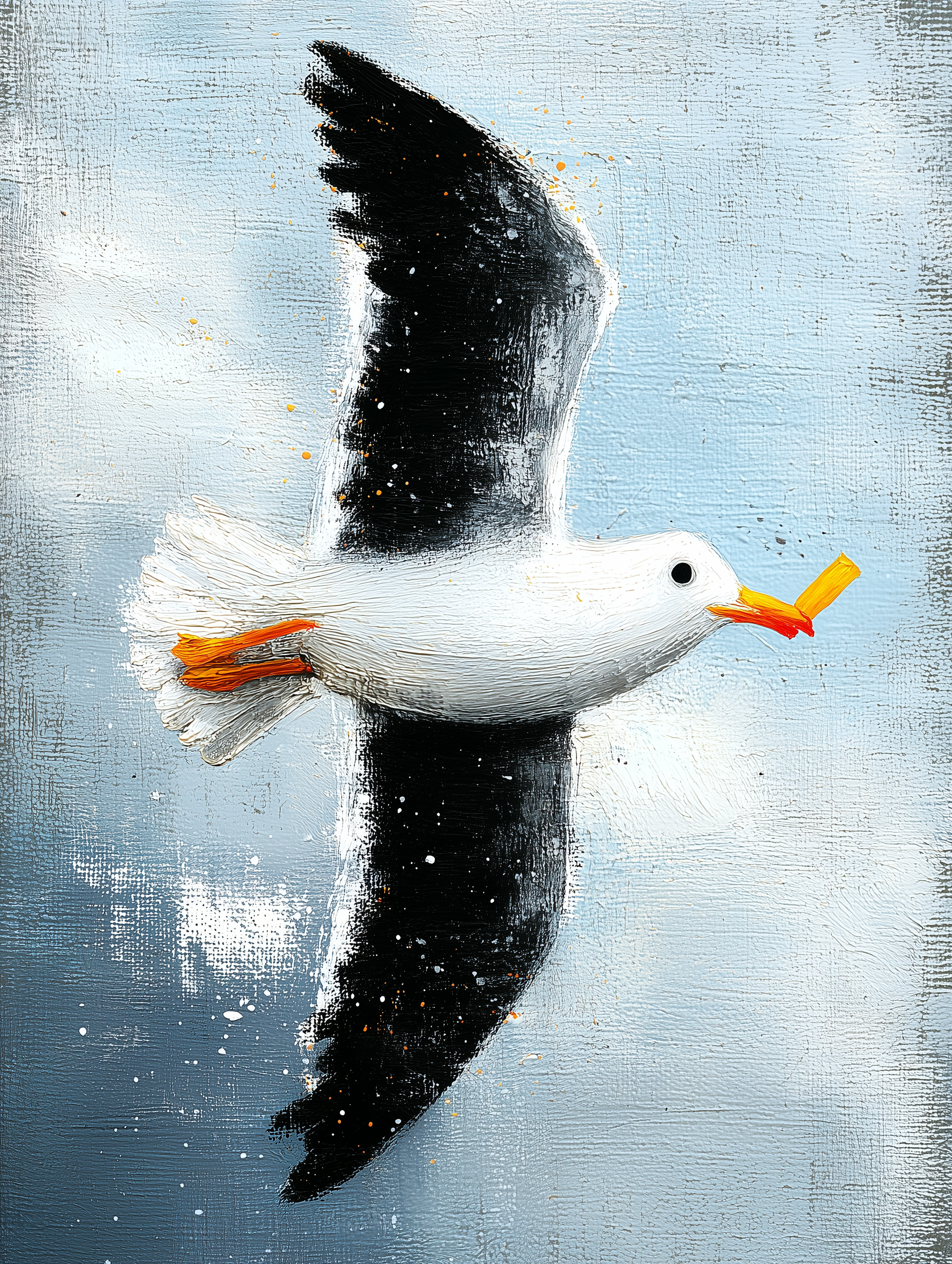 Seaside Opportunists - Seagull Chip Thief