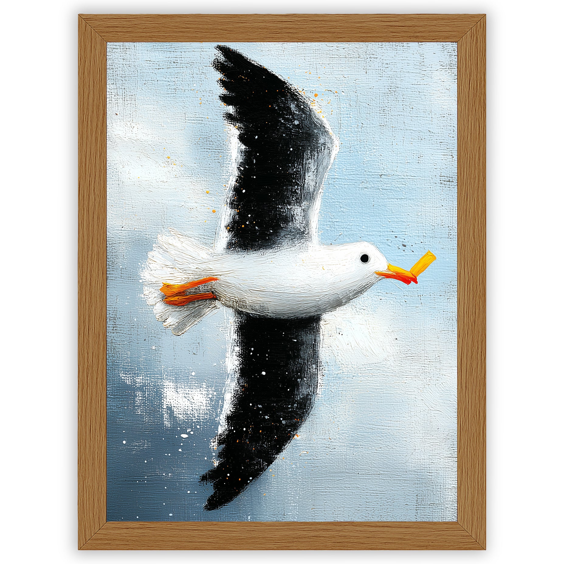 Seaside Opportunists - Seagull Chip Thief