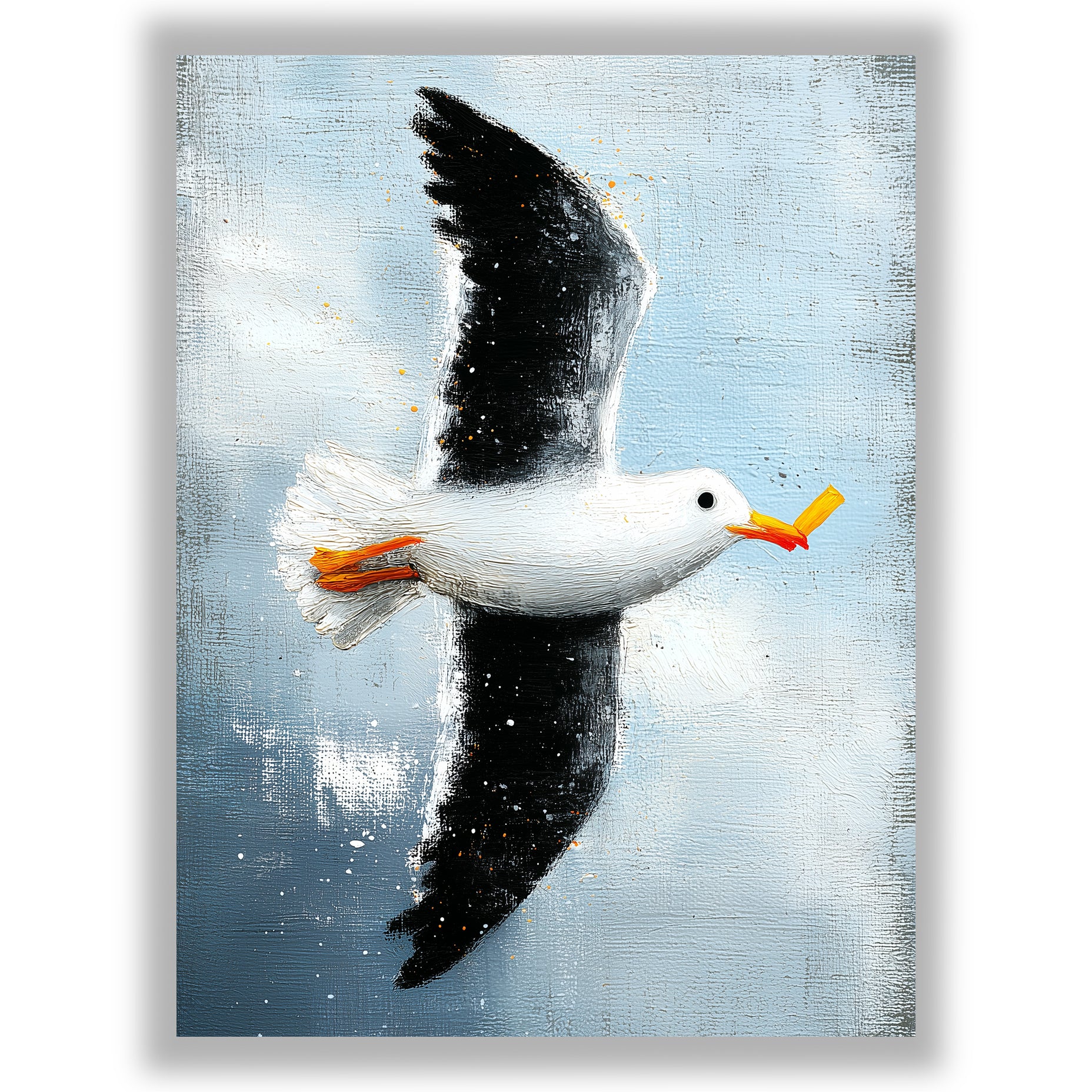 Seaside Opportunists - Seagull Chip Thief
