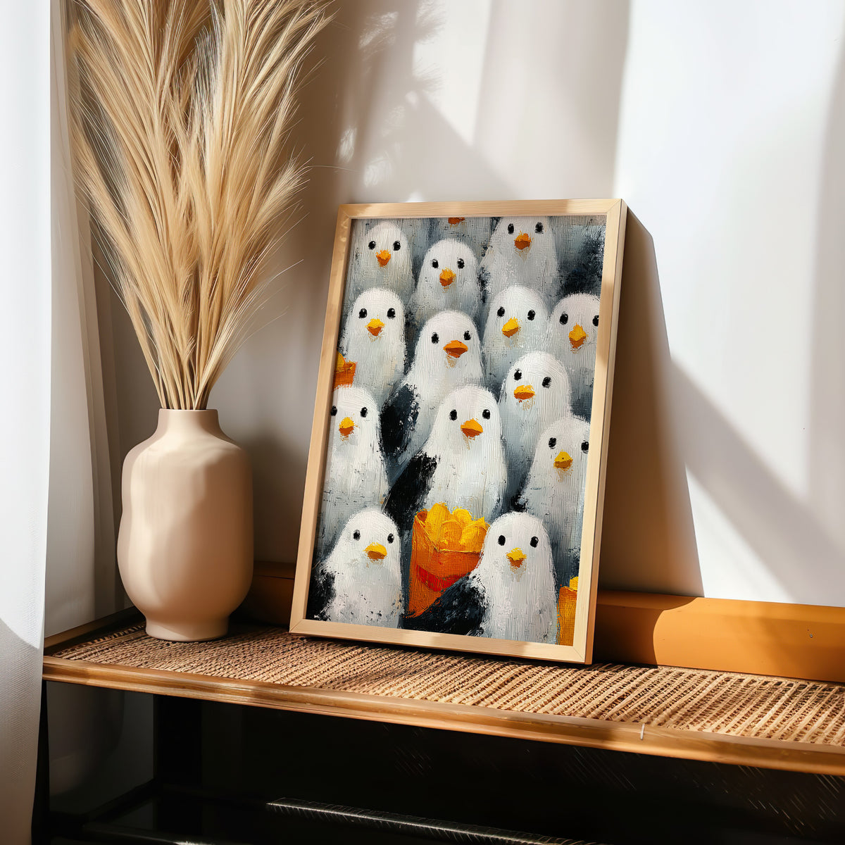 Seaside Opportunists | Set of 2 Seagull Prints
