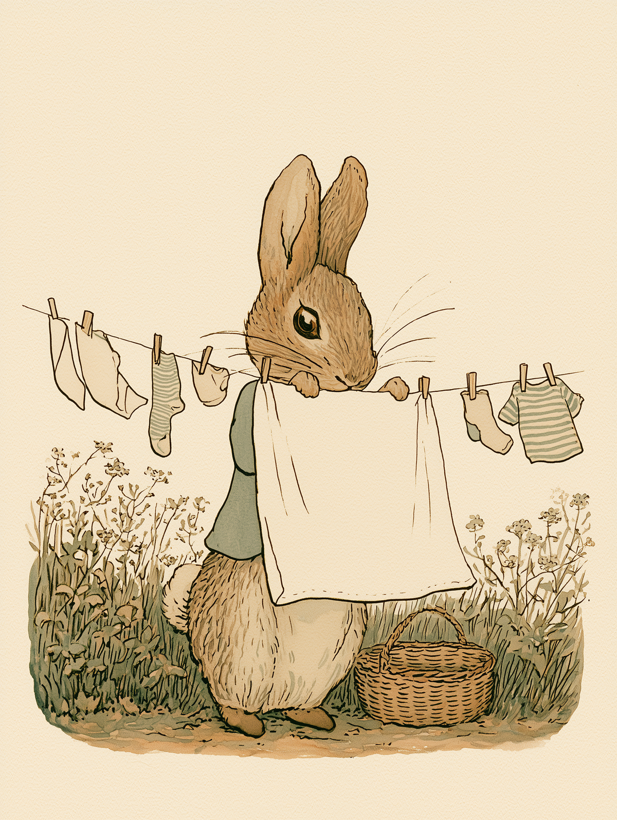 Woodland Tales - Laundry Day
