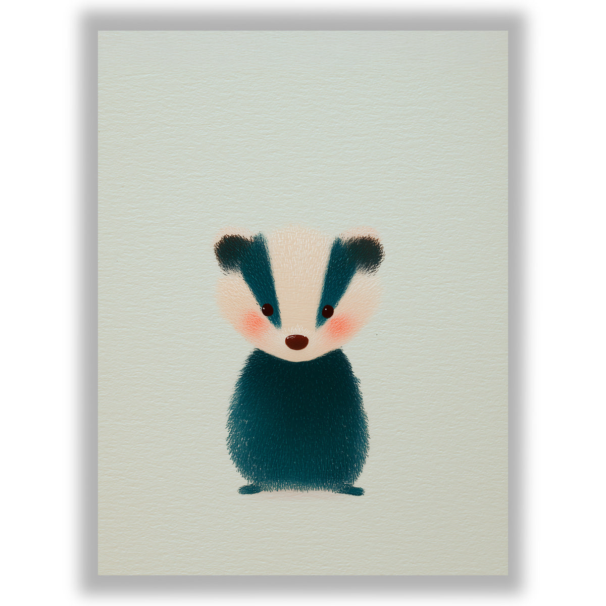 Woodland Whispers – Baby Badger