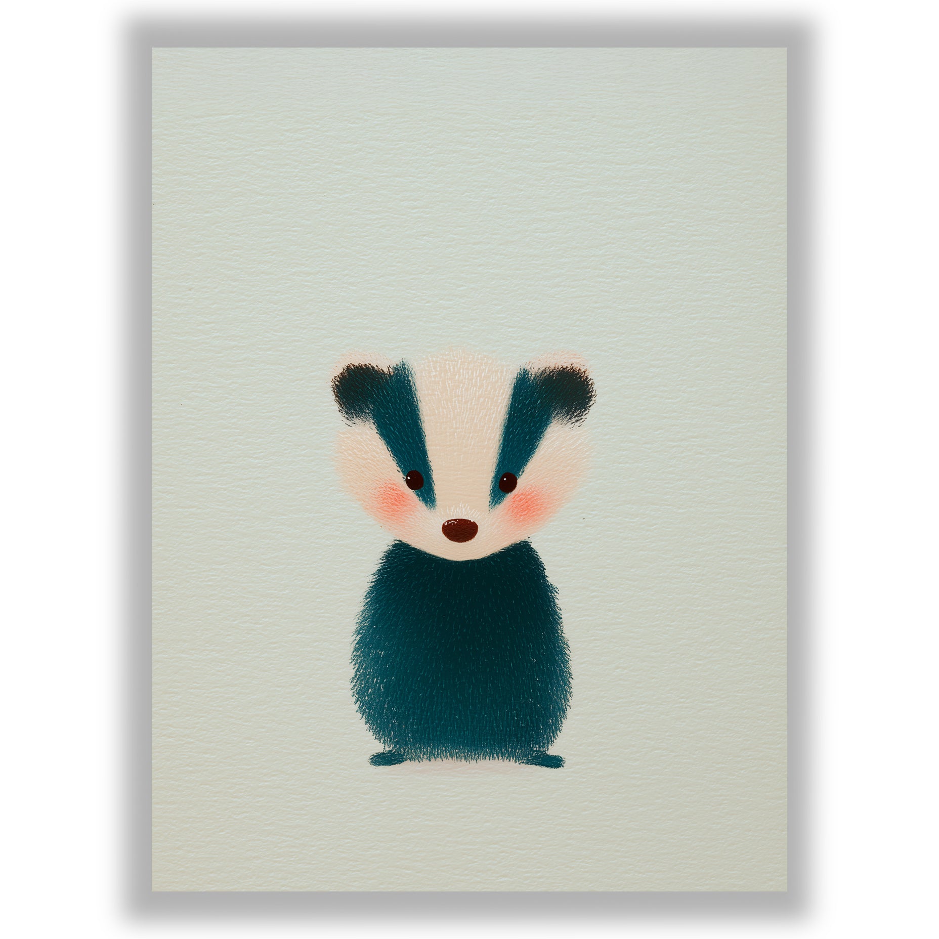 Woodland Whispers – Baby Badger