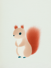 Woodland Whispers – Little Squirrel