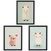 Farm Friends | Set of 3 Farm Animal Nursery Prints