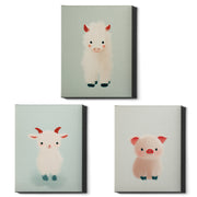 Farm Friends | Set of 3 Farm Animal Nursery Prints