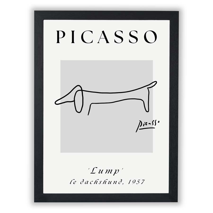 Modernist Masters - Picasso –'Lump' Le Dachshund - Small - Unframed