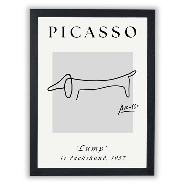Modernist Masters - Picasso –'Lump' Le Dachshund - Small - Unframed