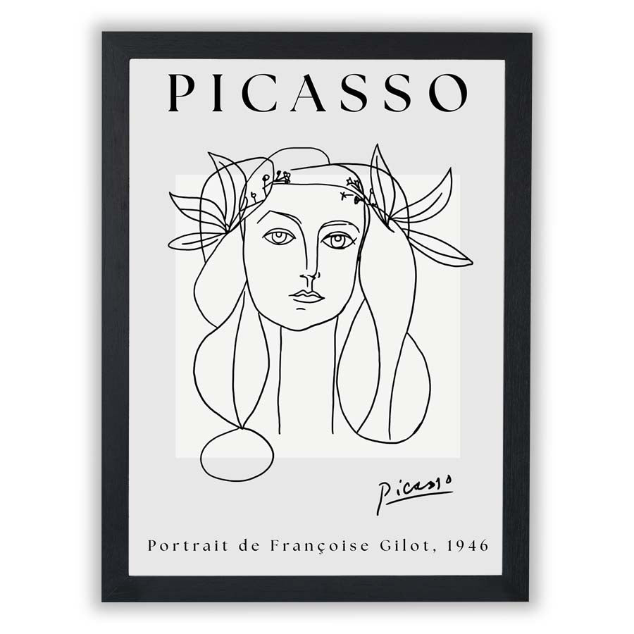 Modernist Masters - Picasso – Modern Muse 'Francoise Gilot' - Small - Unframed