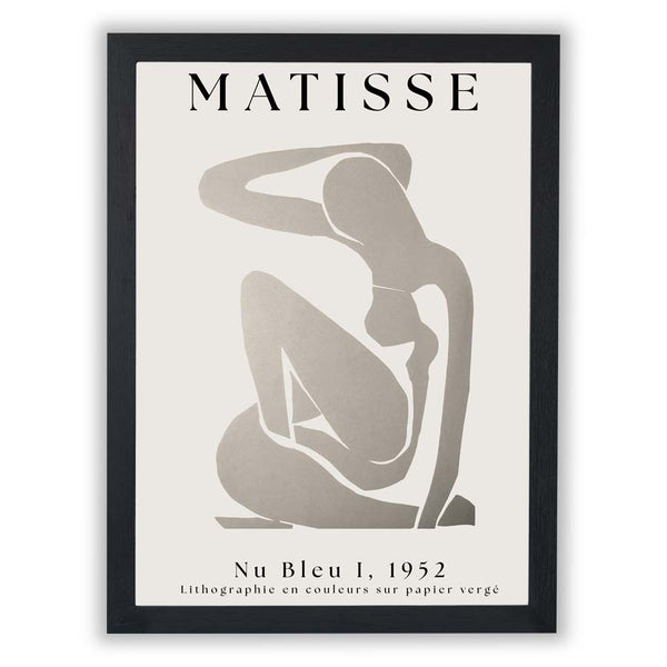 Modernist Masters - Matisse – Nu Bleu I Seated Muse - Small - Unframed