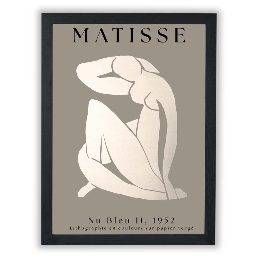 Modernist Masters - Matisse – Nu Bleu II Muse Contour - Small - Unframed
