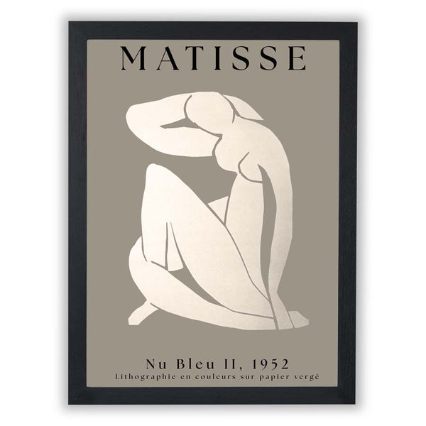 Modernist Masters - Matisse – Nu Bleu II Muse Contour - Small - Unframed