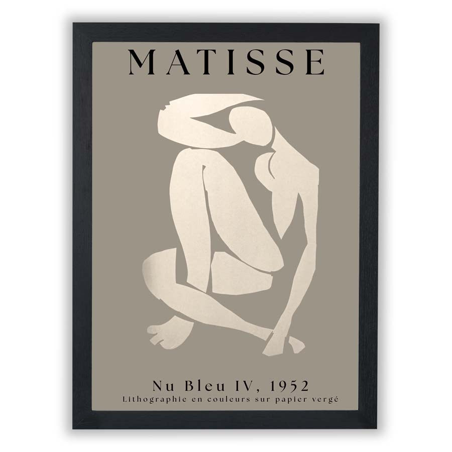 Modernist Masters - Matisse – Nu Bleu IV Muse - Small - Unframed