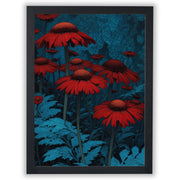 Midnight Botanica – Crimson Wildflowers