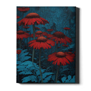Midnight Botanica – Crimson Wildflowers