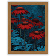 Midnight Botanica – Crimson Wildflowers