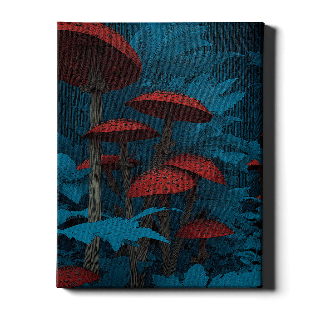 Midnight Botanica – Crimson Toadstools