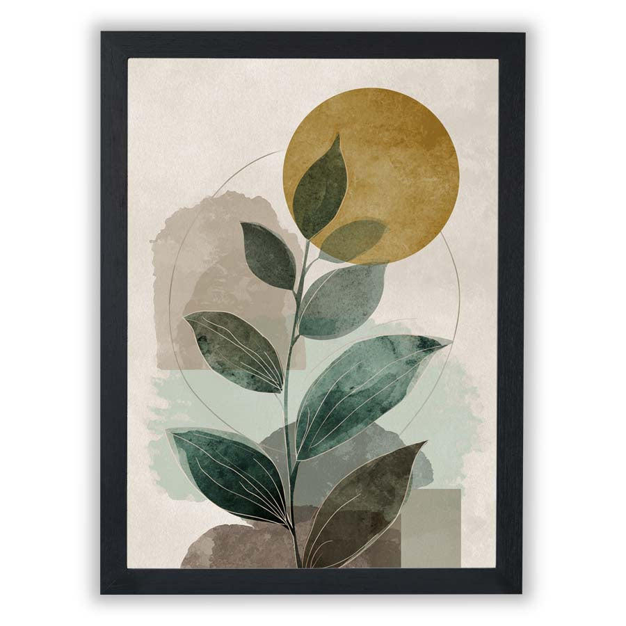 Soft Botanicals – Golden Leaf - Small - Unframed