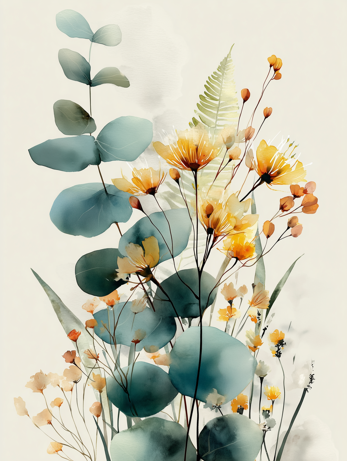 Golden Botanica – Eucalyptus Bloom