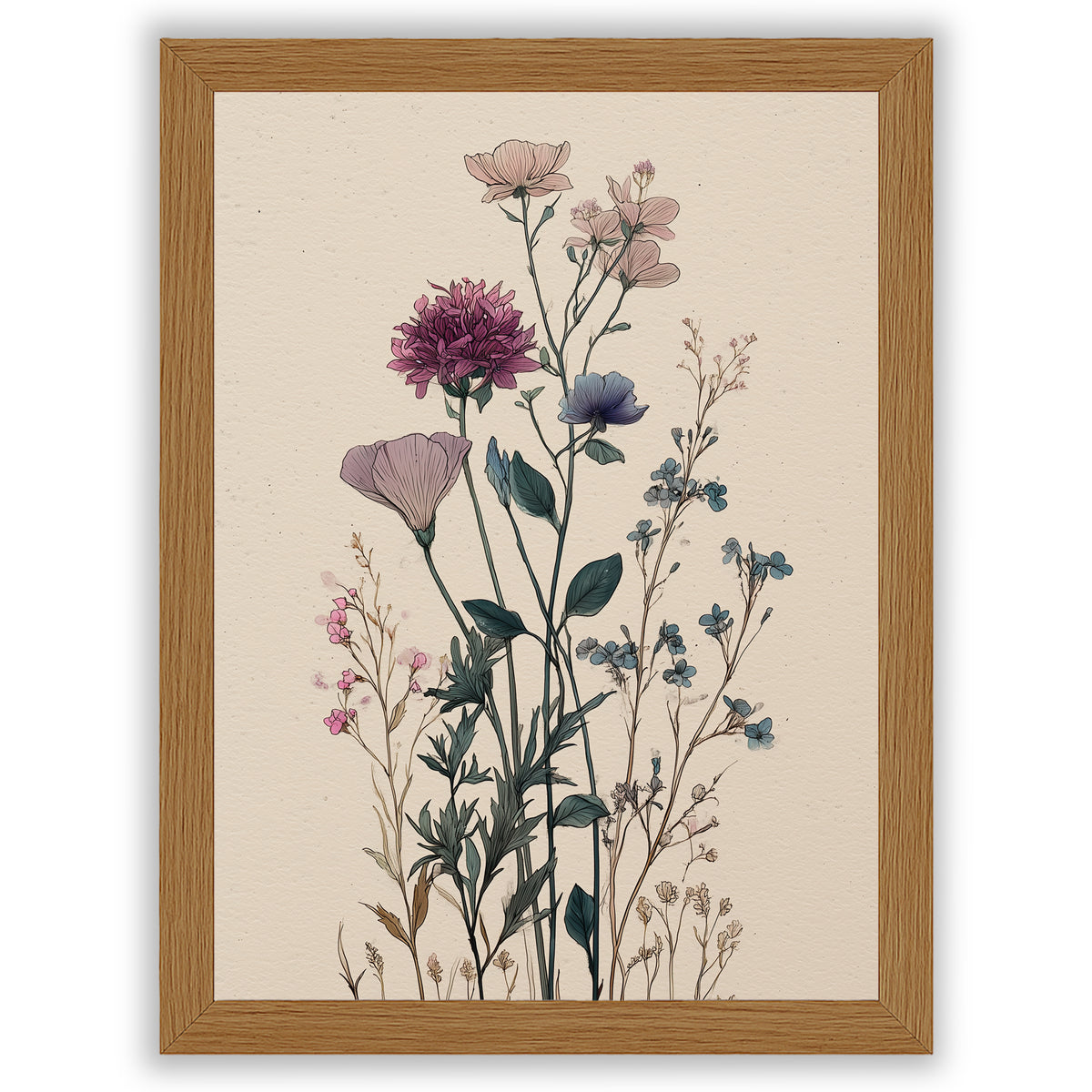 Wildflower Study – Quiet Cosmos