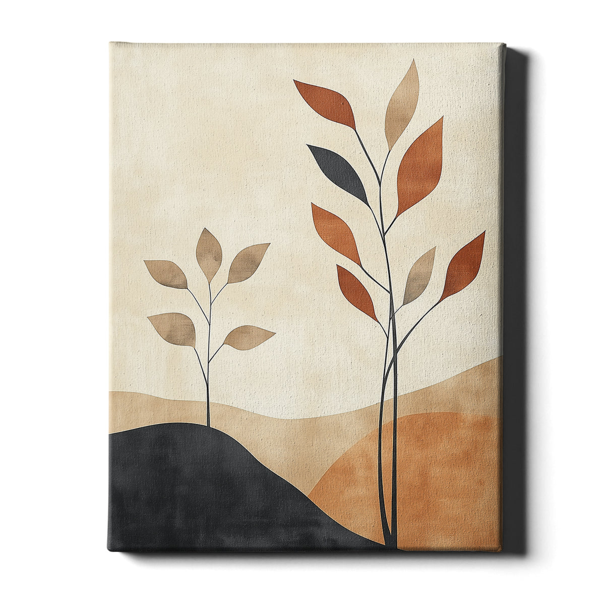 Terracotta Stems - Quiet Leaves