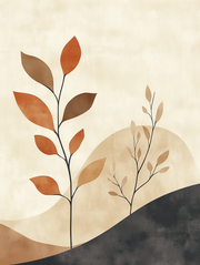 Terracotta Stems - Autumn Hills