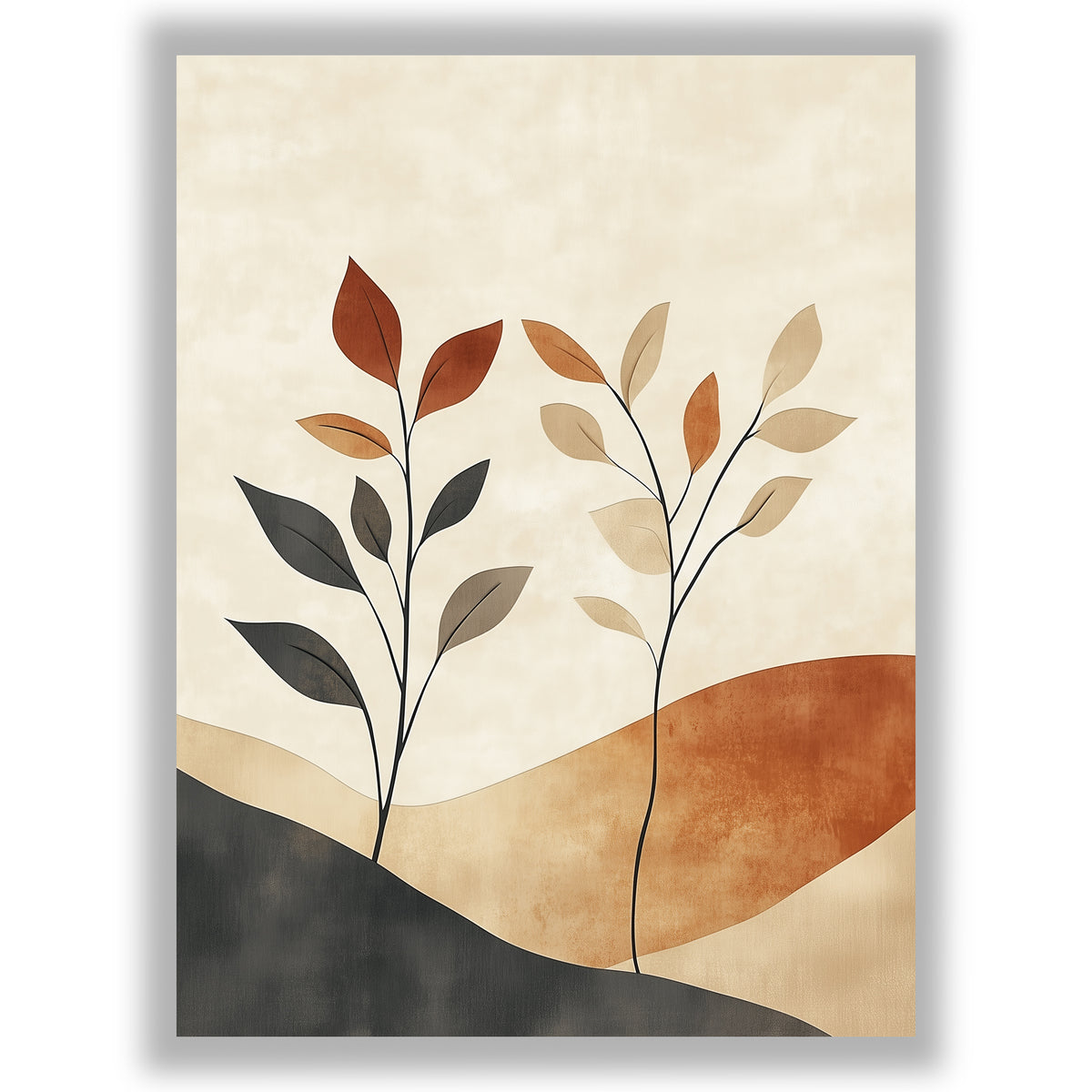 Terracotta Stems - Earth and Leaf