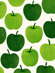 Green Apple Wall Art - Market Fruits