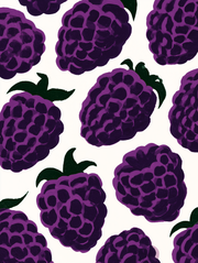 Blackberry Wall Art Print - Market Fruits