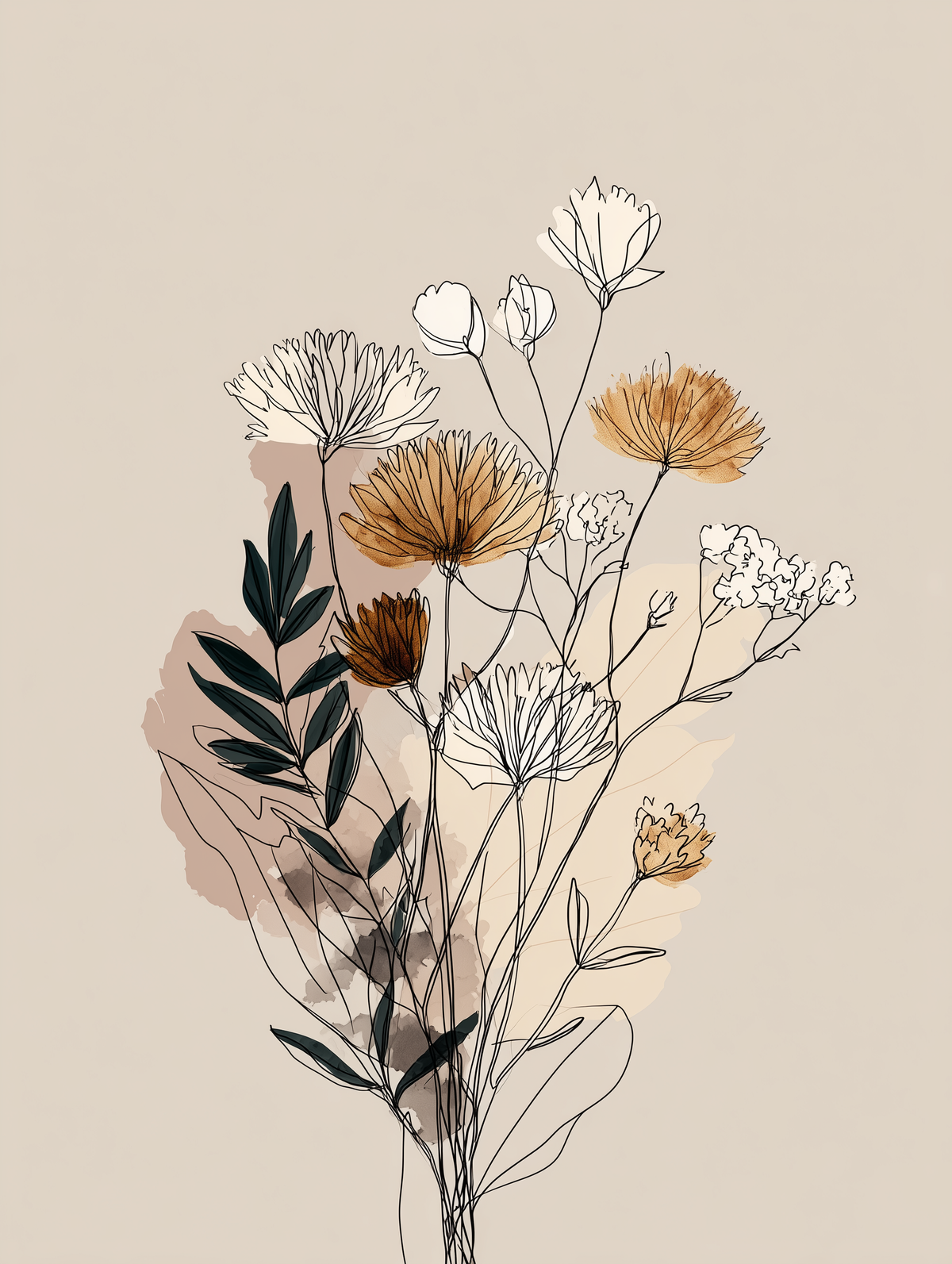 Autumn Bloom - Soft Petals