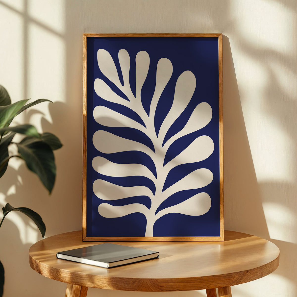 Blue Botanica - Ivory Leaves