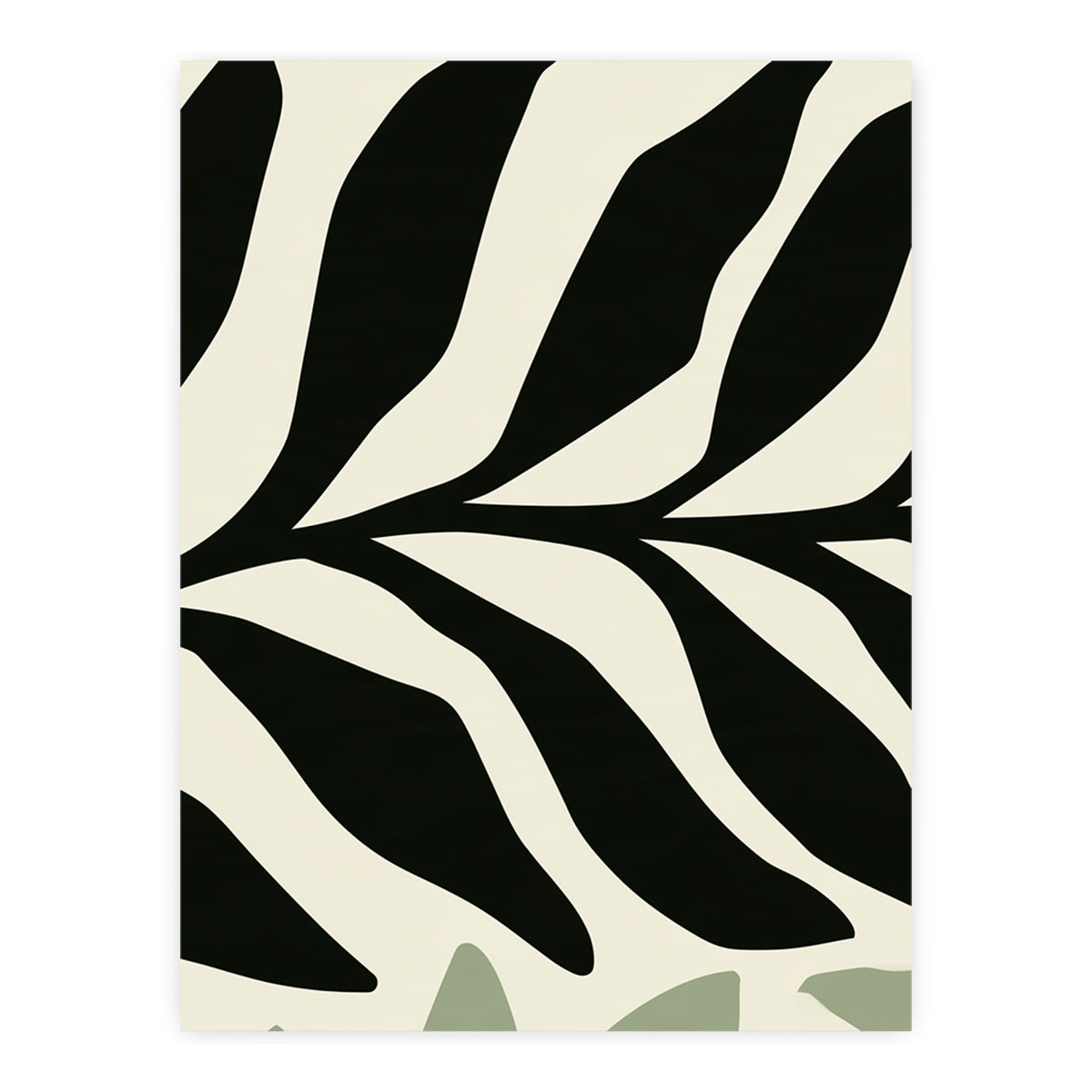 Sage Silhouettes - Midnight Fern