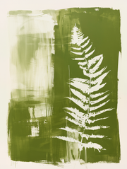 Fern Impressions - Fern in Negative