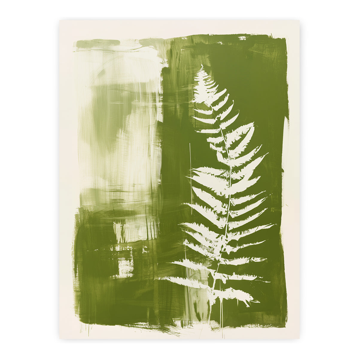 Fern Impressions - Fern in Negative