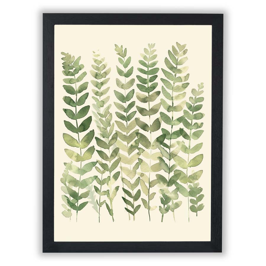 Soft Botanicals – Garden Ferns - Small - Unframed