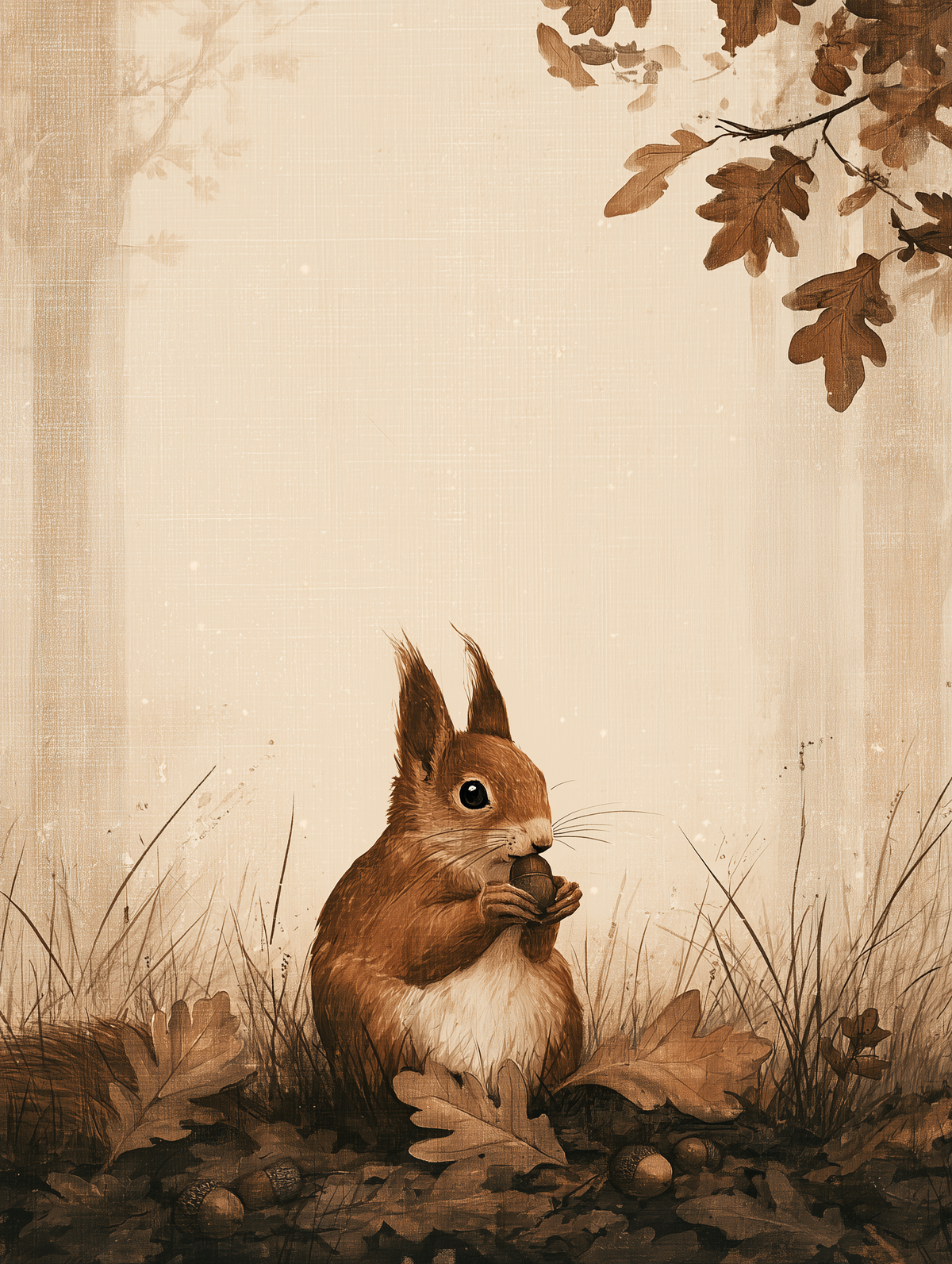 Autumn Whispers - Woodland Gathering