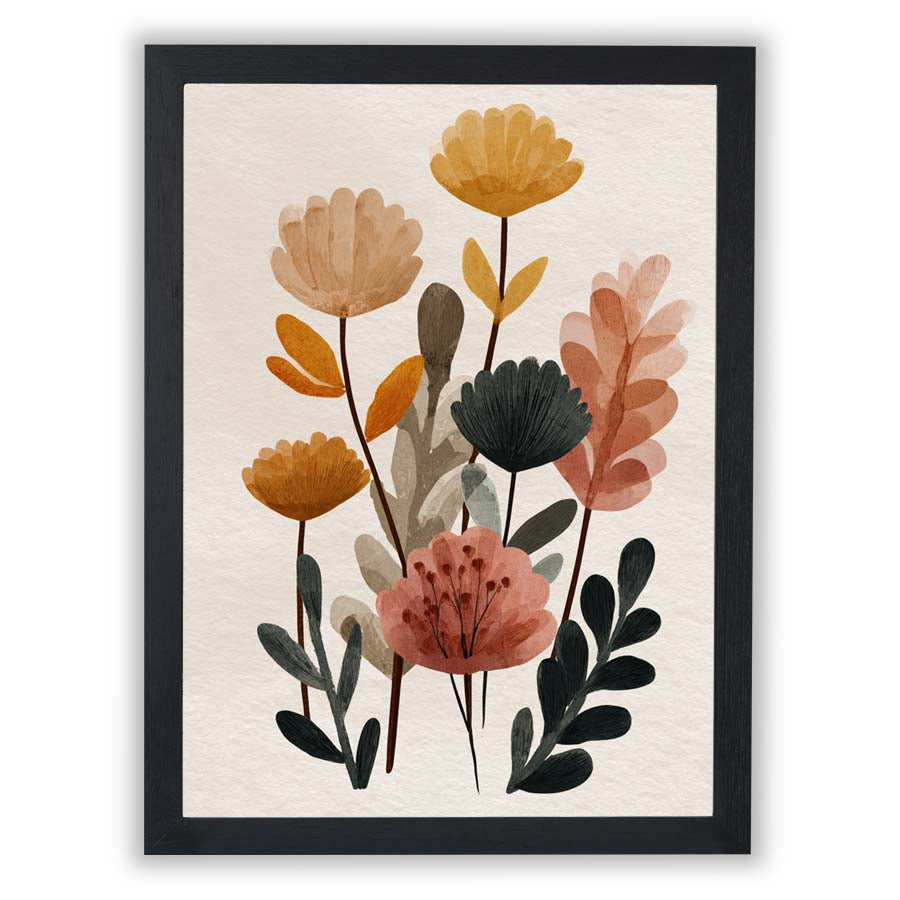 Soft Botanicals – Autumn Bouquet - Small - Unframed