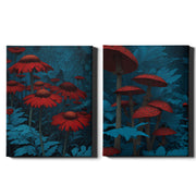 Midnight Botanica | Set of 2 Botanical Prints