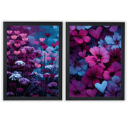 Velvet Garden | Set of 2 Floral Prints