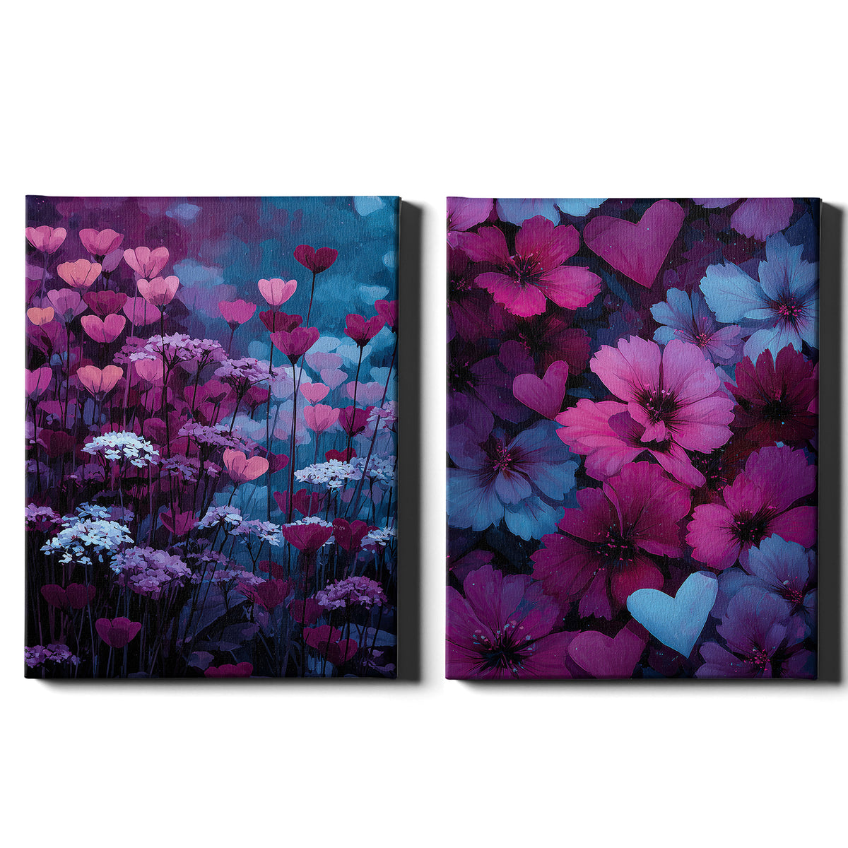 Velvet Garden | Set of 2 Floral Prints